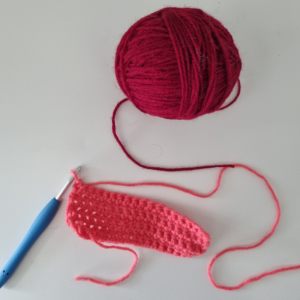 single crochet color 0