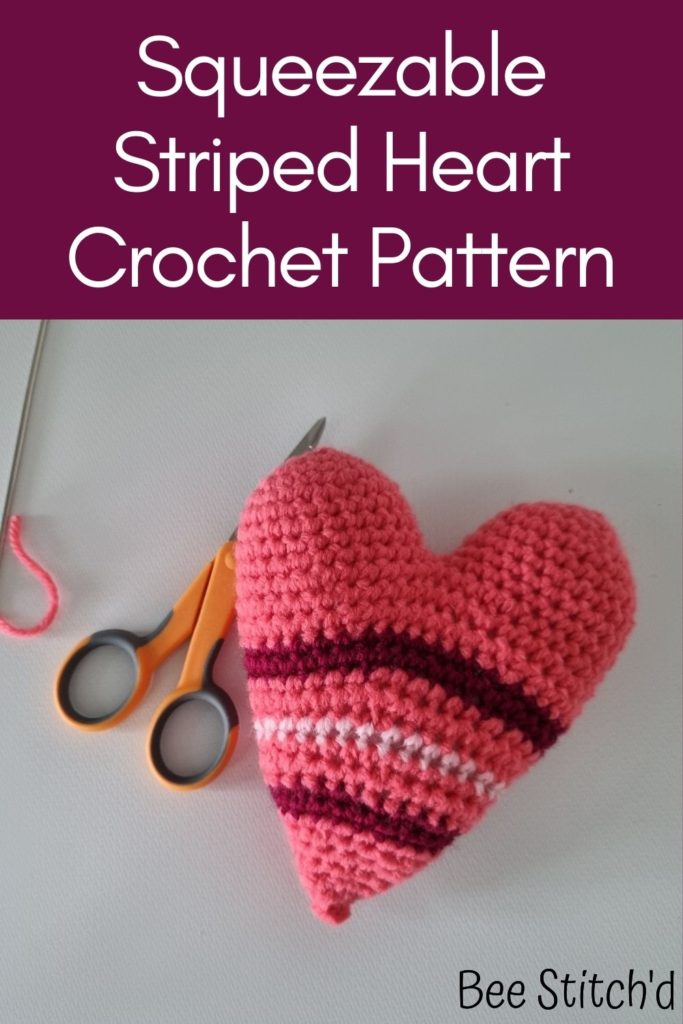 squeezable heart crochet pinterest