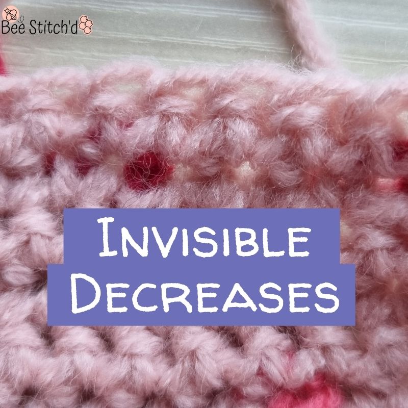 invisible decrease crochet